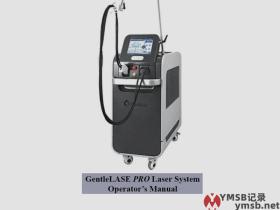 Candela GentleLase Pro操作手册